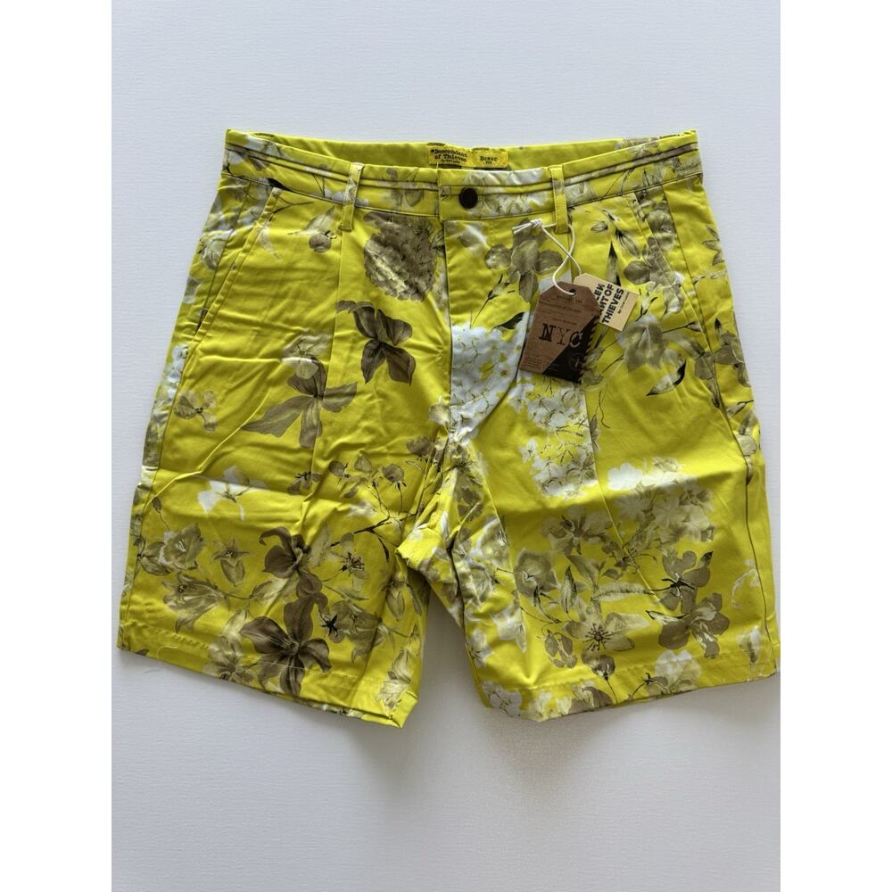 Descendant of Thieves NYC Yillo Print Floral Size Medium NWT